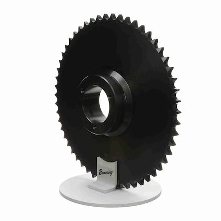 Browning Steel Bushed Bore Roller Chain Sprocket, 60Q54 60Q54